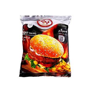 همبرگر گوشت 60 درصد 400 گرمی ب.آ