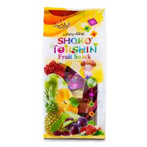 لواشک پذیرایی میوه ای 200 گرمی شوکو ترشین - روبرو