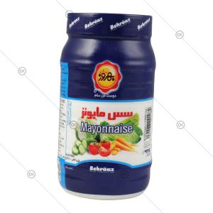 سس مایونز با چربی کاهش یافته 900 گرمی بهروز - پشت