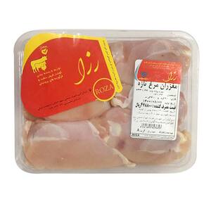 مغز ران مرغ تازه 900 گرمی رزا - روبرو