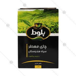 چای سیاه لوز معطر 450 گرمی بلوط - روبرو