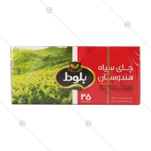چای سیاه کیسه ای ساده بدون لفاف 25 عددی بلوط - روبرو