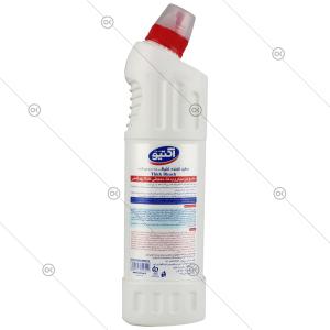 سفید کننده غلیظ سفید 750 گرمی اکتیو - پشت