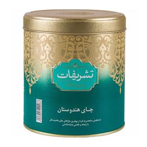چای سیاه هندوستان فلزی 450 گرمی تشریفات - روبرو