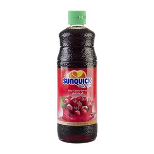 شربت شیشه آلبالو 1100 گرمی سن کوئیک