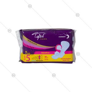 نوار بهداشتی بالدار ویژه شب یلدا 7 عددی تافته - پشت