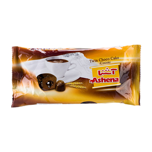 شوکو کیک کاکائویی دوقلو 80 گرمی آشنا