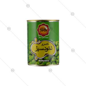 کنسرو نخود فرنگی 380 گرمی بهروز - روبرو