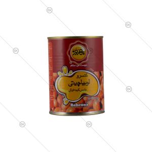 کنسرو لوبیا چیتی با سس چیلی 390 گرمی بهروز