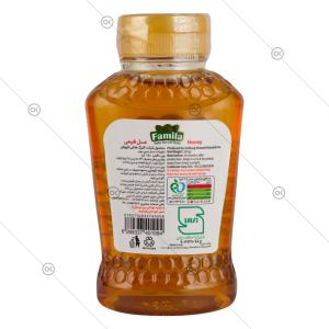 عسل پت فشاری 250 گرمی فامیلا - پشت