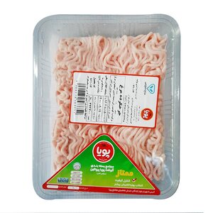 چرخ کرده مرغ 500 گرمی پویا پروتئین