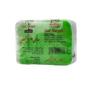 صابون حمام سلفونی یک عددی 130 گرمی گل نرگس - روبرو