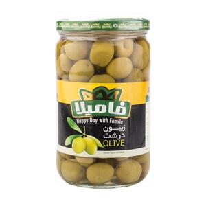 زیتون ویژه با هسته درشت 650 گرمی فامیلا