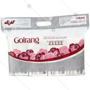 دستمال کاغذی سافت پک 250 برگ 2 لایه 4 عددی گلرنگ