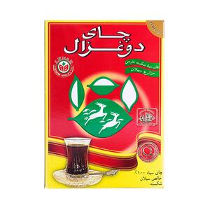 چای سیلان ساده 250 گرمی دو غزال - روبرو