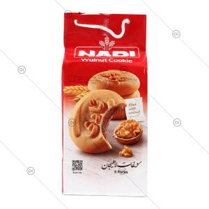 کلوچه 12 عددی ساکی گردویی 600 گرمی نادی - پشت