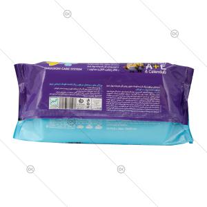 دستمال مرطوب کودک حساس مینیون 70 عددی نینو - پشت
