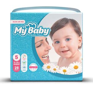 پوشک بچه شورتی پول آپ سایز 5 خیلی بزرگ 10 عددی مای بیبی