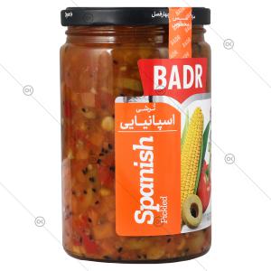 ترشی اسپانیایی 650 گرمی بدر - سه‌رخ