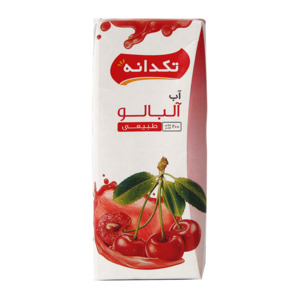 آب آلبالو 200 سی سی تکدانه