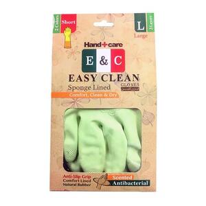 دستکش ساق کوتاه 3 لایه 2 رنگ سایز بزرگ ایزی کلین