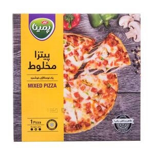 پیتزا مخلوط ویژه متوسط 370 گرمی پمینا کاله