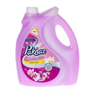 مایع دستشوئی صدفی سرخابی 3750 گرمی پاکناز