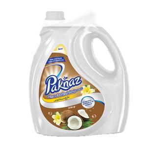 مایع دستشویی صدفی سفید 3750 گرمی پاکناز