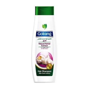 شامپو گیاهی حاوی عصاره سیر 400 گرمی گلرنگ