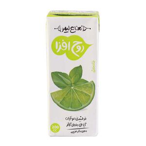 نوشیدنی لیمو نعنا 200 سی سی روح افزا