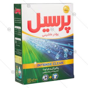 پودر لباسشویی ماشینی یونیورسال 500 گرمی پرسیل - سه‌رخ