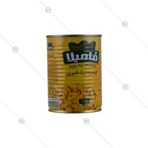 کنسرو ذرت شیرین 380 گرمی فامیلا - سه‌رخ