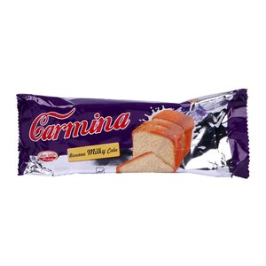 کیک شیرموز کارمینا 125گرم شیرین وطن