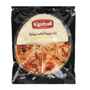 نان نیمه آماده پیتزا 480 گرمی کیمبال