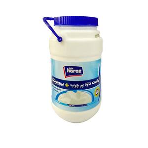 ماست پرچرب پروبیوتیک غنی شده با ویتامین دی 1800 گرمی هراز