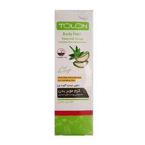 کرم موبر بدن حساس حاوی آلوورا 100 میل تولون - روبرو