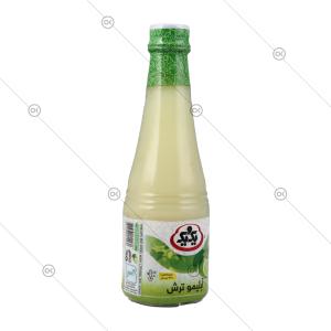 آبلیمو شیشه 320 میلی لیتری یک و یک - سه‌رخ