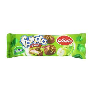 بیسکویت مارشمالو شکلاتی 3تایی جور فوندو 50 گرم آیدین