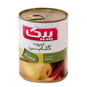 کمپوت گلابی ممتاز 420 گرمی پیک