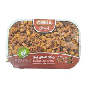 مایه عدس پلو 400 گرمی چیکا