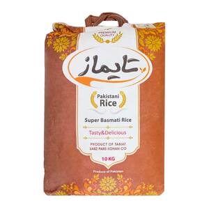 برنج سوپر باسمتی پاکستانی 10کیلوگرمی تایماز