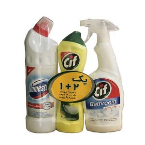 پک 2 + 1 عددی پاک کننده شیرآلات و حمام سیف دامستوس