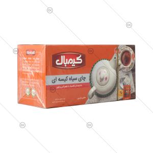 چای سیاه کیسه ای ساده لفاف دار 25 عددی کیمبال - سه‌رخ
