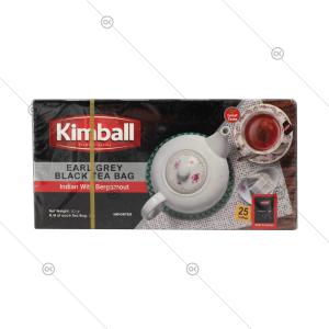 چای سیاه کیسه ای معطر لفاف دار 25 عددی کیمبال - پشت