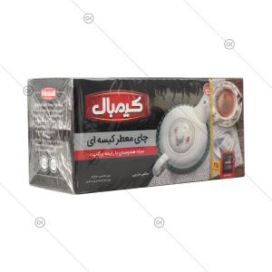 چای سیاه کیسه ای معطر لفاف دار 25 عددی کیمبال - سه‌رخ