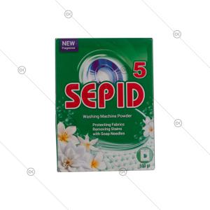 پودر لباسشویی ماشینی 500 گرمی سپید 5 - پشت