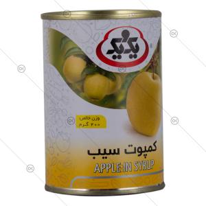 کمپوت سیب 400 گرمی یک ویک - سه‌رخ