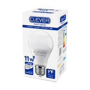 لامپ ال ای دی حبابی مهتابی 11 وات کلور