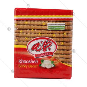 بیسکویت جو طرح خوشه 200 گرمی جمانه - پشت