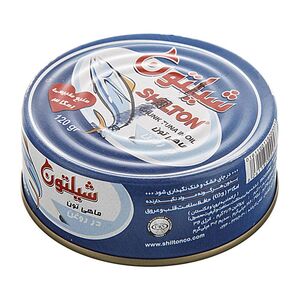 کنسرو ماهی تن در روغن 120 گرمی شیلتون